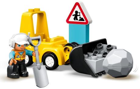 Конструктор LEGO DUPLO Construction Бульдозер 10 деталей (10930) - фото 0