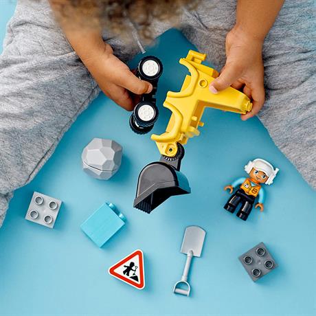Конструктор LEGO DUPLO Construction Бульдозер 10 деталей (10930) - фото 3