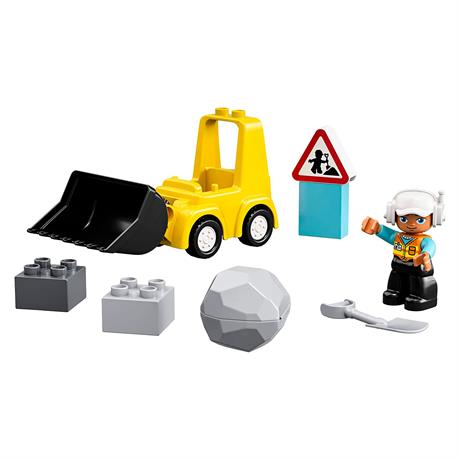 Конструктор LEGO DUPLO Construction Бульдозер 10 деталей (10930) - фото 0