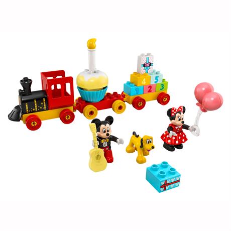 Конструктор LEGO DUPLO Disney Праздничный поезд Микки и Минни 22 детали (10941) - фото 5