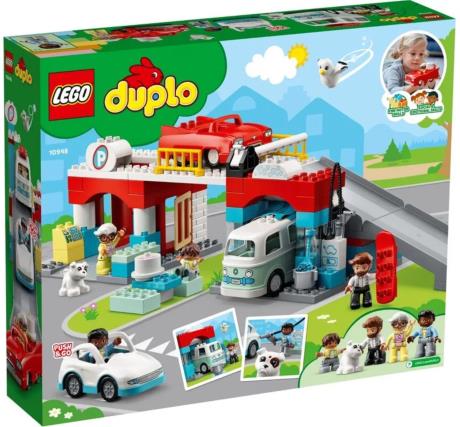 Конструктор LEGO DUPLO Town Гараж і автомийка 112 деталей (10948) - фото 0