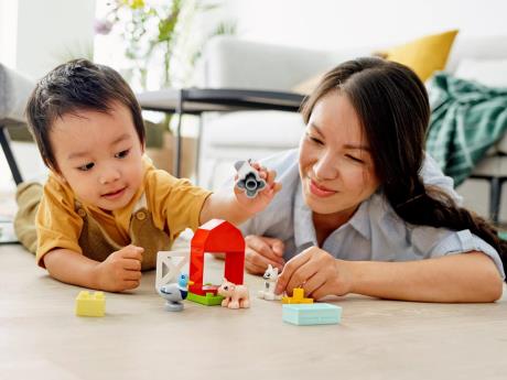 Конструктор LEGO DUPLO Town Догляд за тваринами на фермі 11 деталей (10949) - фото 0