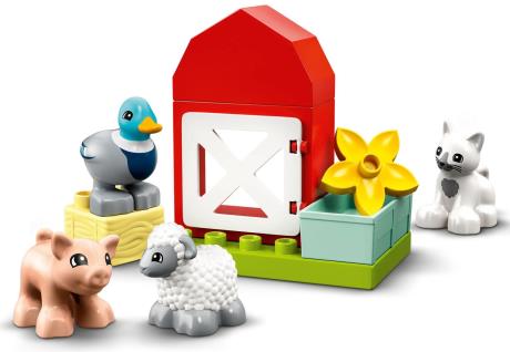 Конструктор LEGO DUPLO Town Догляд за тваринами на фермі 11 деталей (10949) - фото 0