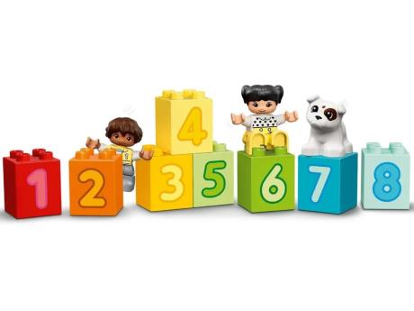 Конструктор LEGO DUPLO Creative Play Поїзд із цифрами – вчимося рахувати 23 деталі (10954) - фото 0