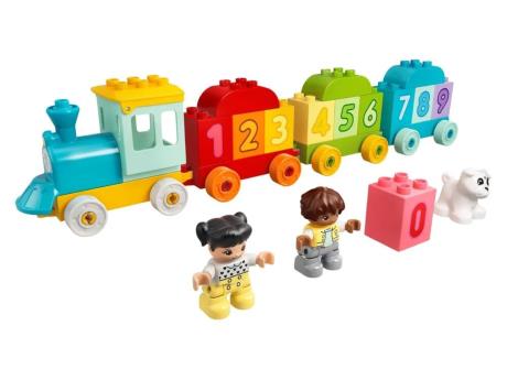 Конструктор LEGO DUPLO Creative Play Поїзд із цифрами – вчимося рахувати 23 деталі (10954) - фото 0