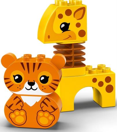 Конструктор LEGO DUPLO Creative Play Поїзд із тваринами 15 деталей (10955) - фото 0