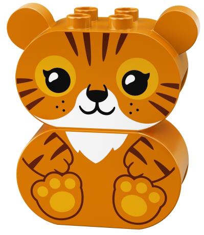 Конструктор LEGO DUPLO Creative Play Поїзд із тваринами 15 деталей (10955) - фото 0