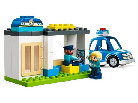 Конструктор LEGO DUPLO Rescue Поліцейська дільниця та гелікоптер 40 деталей (10959) - фото 5