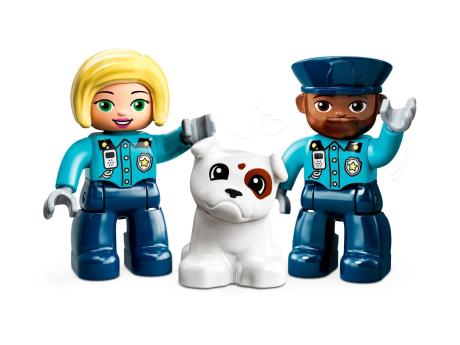 Конструктор LEGO DUPLO Rescue Поліцейська дільниця та гелікоптер 40 деталей (10959) - фото 7