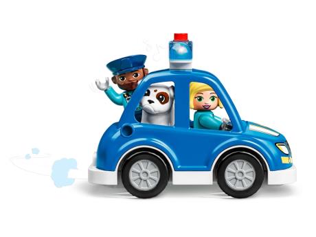 Конструктор LEGO DUPLO Rescue Поліцейська дільниця та гелікоптер 40 деталей (10959) - фото 8