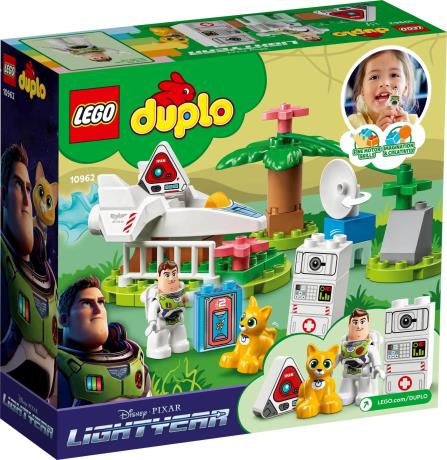Конструктор LEGO DUPLO Disney Базз Рятівник і космічна місія 37 деталей (10962) - фото 0