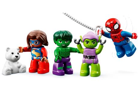 Конструктор LEGO DUPLO Super Heroes Людина-павук і друзі Пригоди на ярмарку 41 деталь (10963) - фото 0