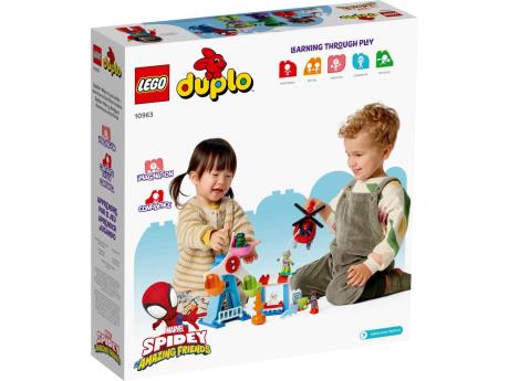Конструктор LEGO DUPLO Super Heroes Людина-павук і друзі Пригоди на ярмарку 41 деталь (10963) - фото 0