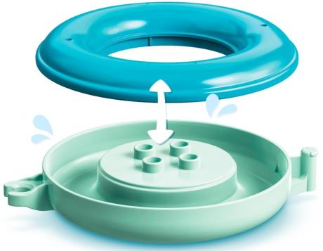 Конструктор LEGO DUPLO My First Веселе купання Плаваюча червона панда 5 деталей (10964) - фото 0