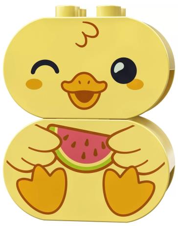 Конструктор LEGO DUPLO My First Веселе купання Плаваючий поїзд із тваринками 14 деталей (10965) - фото 0