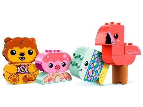 Конструктор LEGO DUPLO My First Пригоди у ванній Плаваючий острів із тваринками 20 деталей (10966) - фото 0