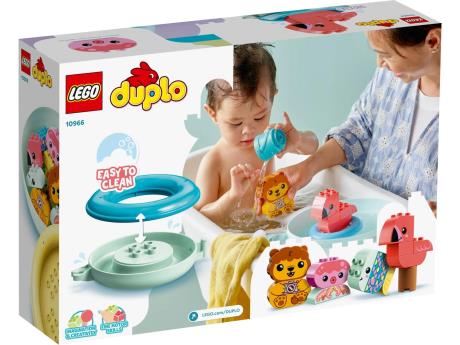 Конструктор LEGO DUPLO My First Пригоди у ванній Плаваючий острів із тваринками 20 деталей (10966) - фото 0