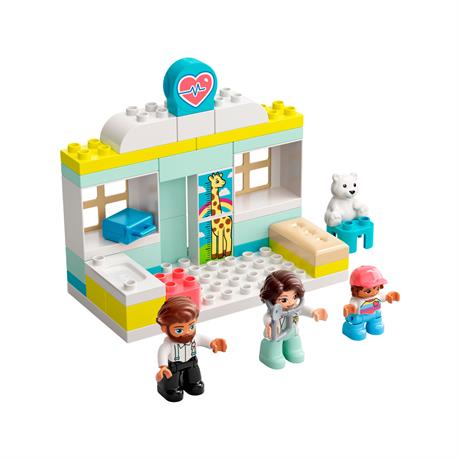 Конструктор LEGO DUPLO Rescue Візит до лікаря 34 деталі (10968) - фото 8