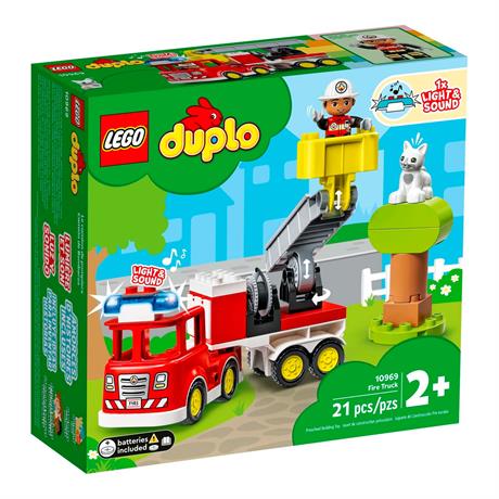 Конструктор LEGO DUPLO Rescue Пожарная машина 21 деталь (10969) - фото 3