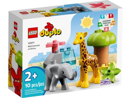 Конструктор LEGO DUPLO Animals Дикі тварини Африки 10 деталей (10971) - фото 0
