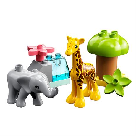 Конструктор LEGO DUPLO Animals Дикие животные Африки 10 деталей (10971) - фото 0