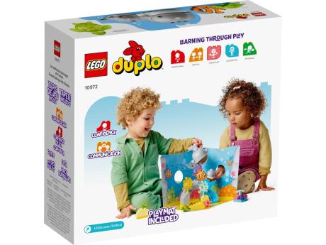 Конструктор LEGO DUPLO Animals  Дикі тварини океану 32 деталі (10972) - фото 0