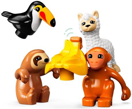Конструктор LEGO DUPLO Animals Дикі тварини Південної Америки 71 деталь (10973) - фото 0