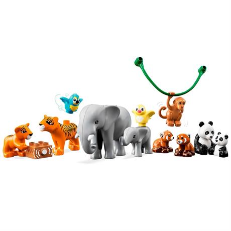 Конструктор LEGO DUPLO Town Дикі тварини Азії 117 деталей (10974) - фото 3