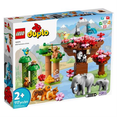 Конструктор LEGO DUPLO Town Дикие животные Азии 117 деталей (10974) - фото 5