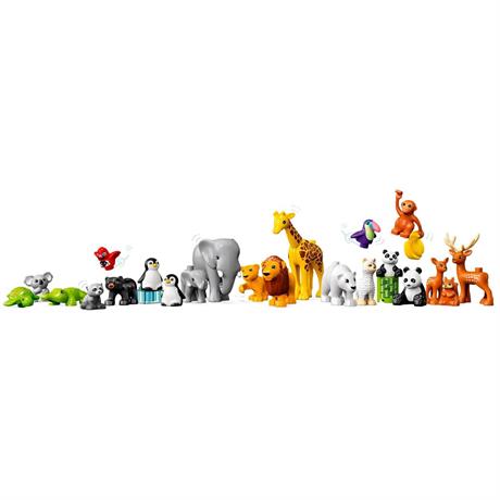 Конструктор LEGO DUPLO Town Дикие животные мира 142 деталей (10975) - фото 5