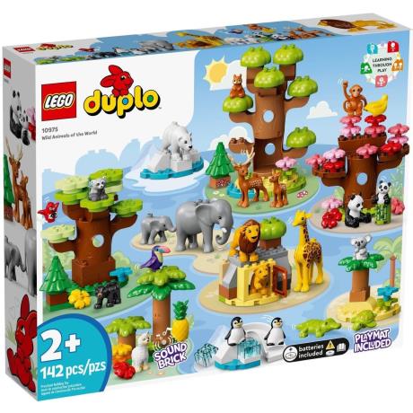 Конструктор LEGO DUPLO Town Дикі тварини світу 142 деталі (10975) - фото 7