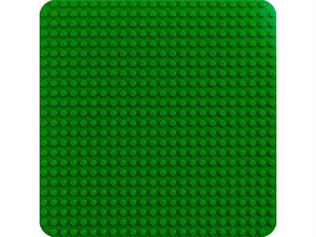 Конструктор LEGO DUPLO Classic Зеленая пластина для строительства 1 деталь (10980) - фото 0