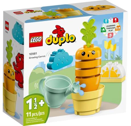 Конструктор LEGO DUPLO My First Морква на грядці 11 деталей (10981) - фото 0