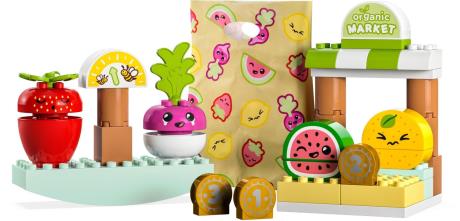 Конструктор LEGO DUPLO My First Органічний ринок 40 деталей (10983) - фото 0