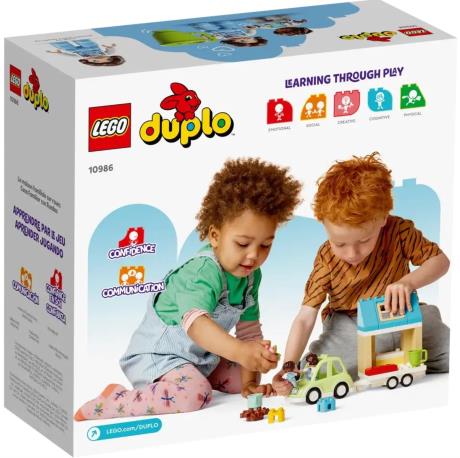 Конструктор LEGO DUPLO Town Сімейний будинок на колесах 31 деталь (10986) - фото 0