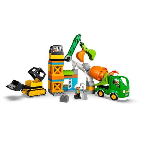 Конструктор LEGO DUPLO Town Будівельний майданчик 61 деталь (10990) - фото 2