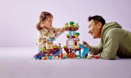 Конструктор LEGO DUPLO Будиночок на дереві 3 в 1, 126 деталей (10993) - фото 0