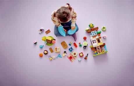 Конструктор LEGO DUPLO Будиночок на дереві 3 в 1, 126 деталей (10993) - фото 0