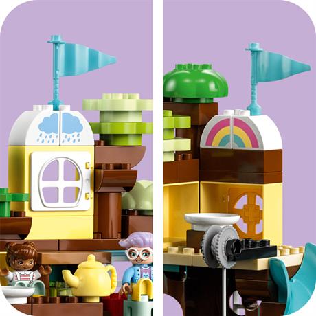 Конструктор LEGO DUPLO Town Будиночок на дереві 3 в 1, 126 деталей (10993) - фото 3