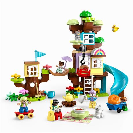 Конструктор LEGO DUPLO Town Домик на дереве 3 в 1, 126 деталей (10993) - фото 9