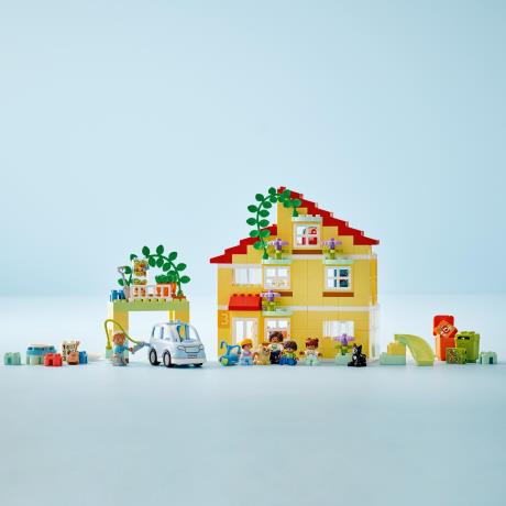 Конструктор LEGO DUPLO Town Сімейний будинок 3 в 1, 218 деталей (10994) - фото 5