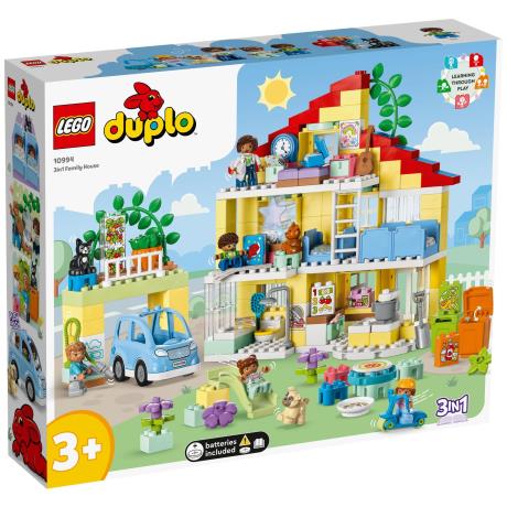 Конструктор LEGO DUPLO Town Сімейний будинок 3 в 1, 218 деталей (10994) - фото 6