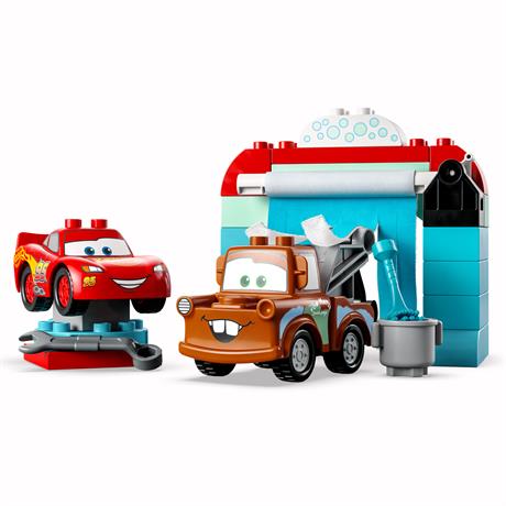 Конструктор LEGO DUPLO Disney Розваги Блискавки МакКвіна й Сирника на автомийці 29 деталей (10996) - фото 4