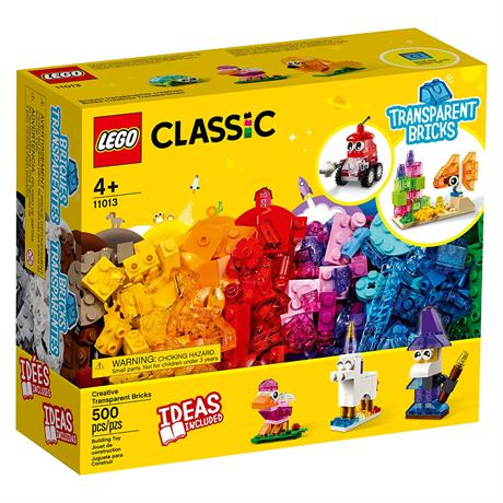 Конструктор LEGO Classic Прозорі кубики для творчості 500 деталей (11013) - фото 7
