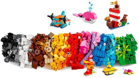 Конструктор LEGO Classic Океан творчих ігор 333 деталі (11018) - фото 0