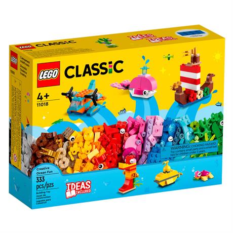 Конструктор LEGO Classic Творческое веселье в океане 333 детали (11018) - фото 5