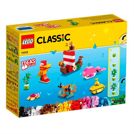 Конструктор LEGO Classic Творческое веселье в океане 333 детали (11018) - фото 6