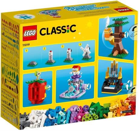 Конструктор LEGO Classic Кубики й функції 500 деталей (11019) - фото 0