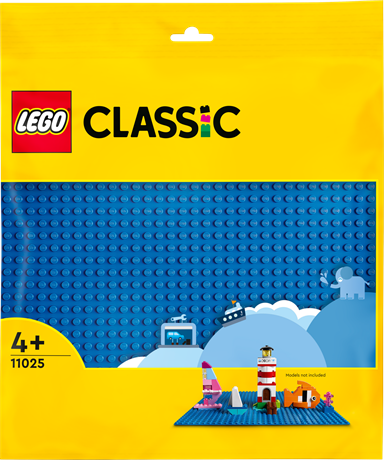 Конструктор LEGO Classic Базовая пластина синего цвета (11025) - фото 1