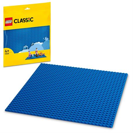 Конструктор LEGO Classic Базовая пластина синего цвета (11025) - фото 0
